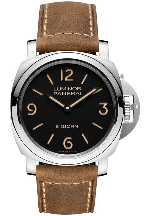 panerai luminor base acciaio|Panerai Luminor base 44mm.